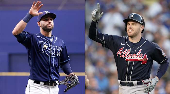 Kevin Kiermaier and Freddie Freeman